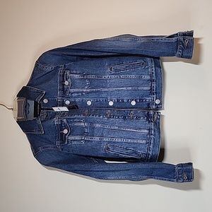 Banana Rebublic Denim Long sleeves Jacket with buttoned cuffs Size XS NWT